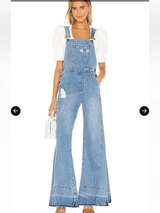 Show Me Your Mumu San Fran Overalls - Picture 1 of 10